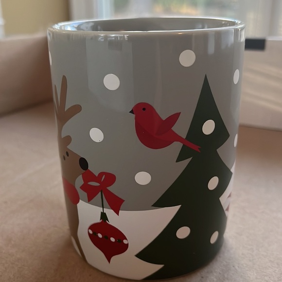 Crate & Barrel Holiday Coffee Cup - Picture 3 of 6